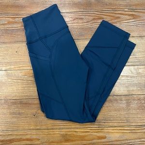 Lululemon All the Right Places Crop II *23 Night Diver